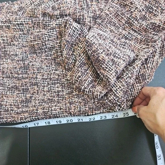 Womens Messini Sz 1X Pink Tweed Blazer Jacket Barbiecore Office Preppy Corp - Picture 7 of 7